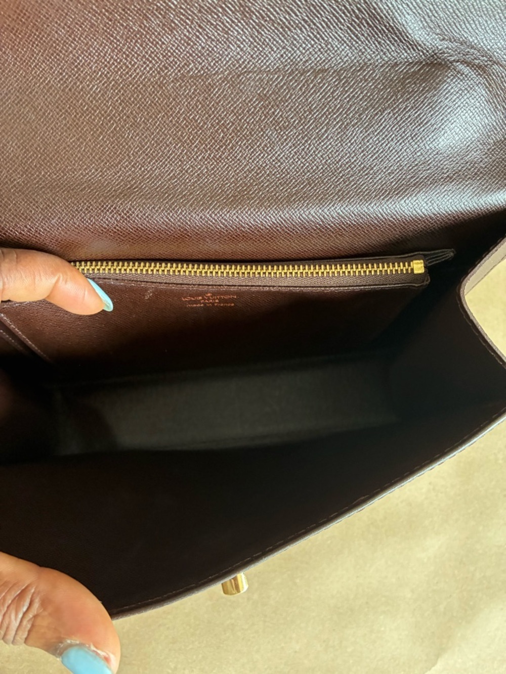 Louis Vuitton Malesherbes in Damier Ébène - Picture 10 of 11